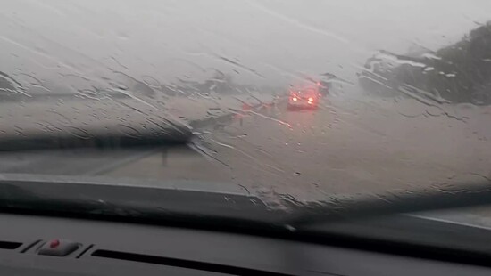 Przerażające nagranie Polki z zalanej autostrady A9 we Francji. „Jesteśmy w wodzie, nie wiem jak to się skończy”