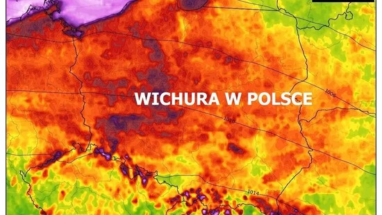 Pierwsza jesienna wichura uderzy w Polsce. Porywy wiatru przekroczą 100 km/h