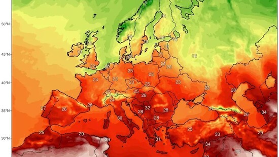 Duży upał do 39 stopni. Fala upałów na południu. Gorące dni pojawią się również w Polsce