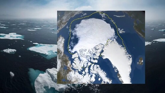 Zaskakująco duży zasięg lodu morskiego w Arktyce. Największe minimum od 7 lat