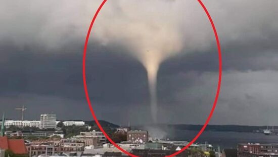 Silne tornado uderzyło w Niemczech. Kilka osób zdmuchnęło do Bałtyku w Kilonii