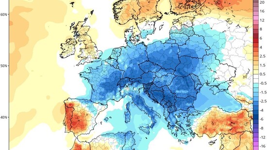 Ochłodzenie uderzy w Europie. Spadnie śnieg i będzie mróz. W Polsce częste przymrozki