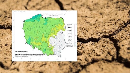 Ekstremalnie suchy październik 2021 na południowym wschodzie Polski. Większy deszcz nie padał od blisko miesiąca