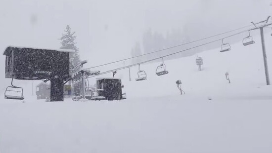 Atak zimy i burzy śnieżnej po rekordowej suszy. Spadło ponad 100 cm śniegu