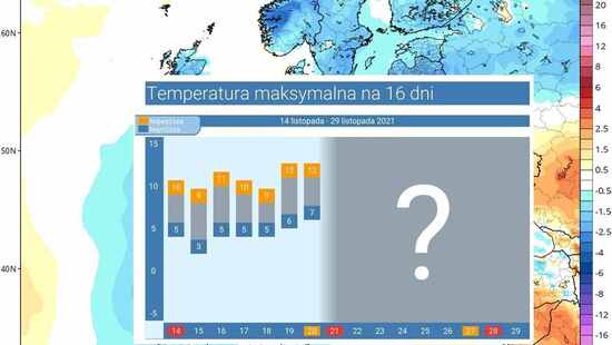 Pogoda długoterminowa na 16 dni. Pierwszy śnieg i silny mróz w prognozach. Listopad zaskoczy w Polsce