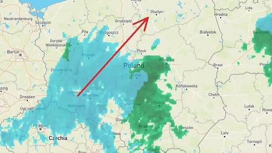 Zima atakuje Polskę. Śnieżyca z Dolnego Śląska przesuwa się nad Warmię i Mazury. Trudne warunki na drogach