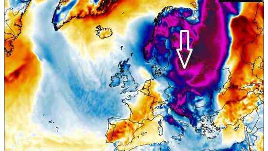 Silny mróz w grudniu dotrze do Polski. Temperatura spada do -38 stopni. Mapa temperatury przeraża