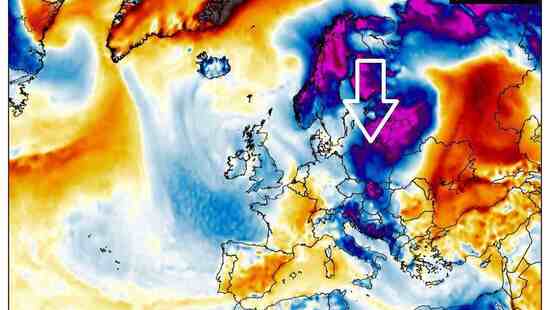Jęzor chłodu uderzy w Polskę. Będzie całodobowy mróz. Sprawdzi się przerażająca mapa temperatury