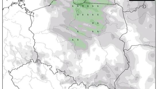 Pogoda na 15 grudnia 2021. Silna odwilż w Polsce. Miejscami przelotne opady deszczu, mżawki i śniegu