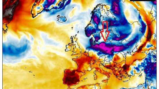 Atak siarczystego mrozu w Polsce. Temperatura w nocy spadnie do -25 stopni. Mapa anomalii przeraża