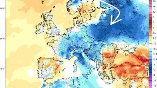 Temperatura spadnie poniżej -40 stopni. Siarczysty mróz zbliży się do Polski. Mapa temperatury nie pozostawia wątpliwości