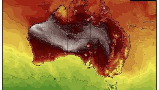 Gigantyczny upał na półkuli południowej. Temperatura wzrosła do blisko 51 stopni. Padnie nowy rekord?