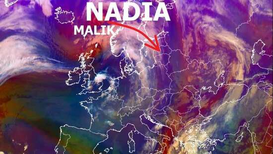 Niszcząca wichura Nadia wkroczy do Polski. W prognozach orkan Malik. Mamy najnowsze mapy wiatru