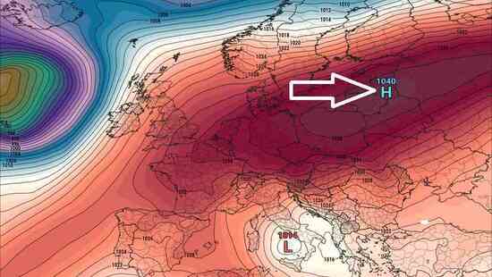 Antycyklon zablokuje wichury w Polsce. Ciśnienie wzrośnie do 1040 hPa. Wiemy, kiedy wyż będzie najsilniejszy