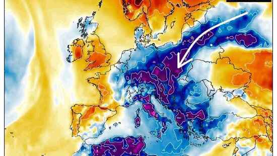 Silny mróz wraca do Polski. Antycyklon spowoduje mroźne noce. Sprawdzamy najnowsze mapy temperatury
