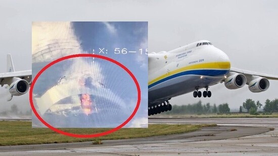 Rosjanie zniszczyli legendarny samolot An 225 Mrija. Ukraina zapowiada jego odbudowę. Samolot niedawno był w Polsce