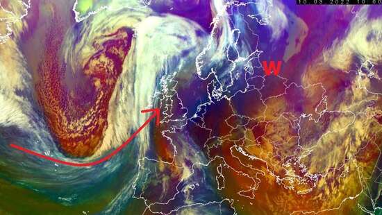 W prognozach silne wichury w Europie. Wiatr przekroczy 100 km/h. Znamy prognozy wiatru dla Polski