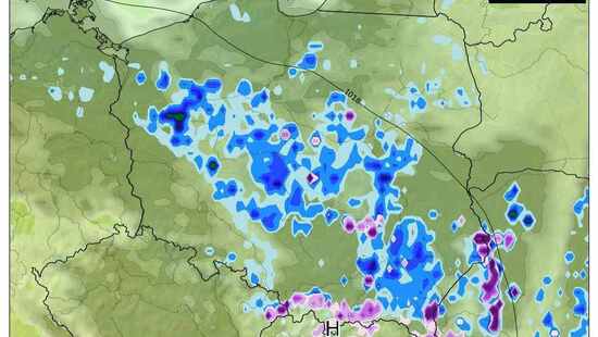 Pogoda na 11 kwietnia 2022. Chłodne powietrze nad Polską. Miejscami przelotne opady