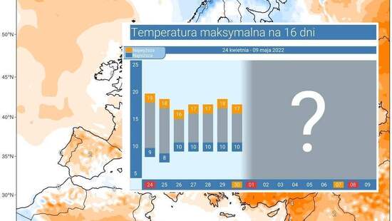 Pogoda długoterminowa na 16 dni. Zablokuje się przedział temperatur w Polsce. Wrócą przymrozki