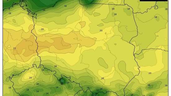 Pogoda na 7 maja 2022. Ciepło w Polsce do 23 stopni. Lokalnie na południu i północy przelotny deszcz i burza