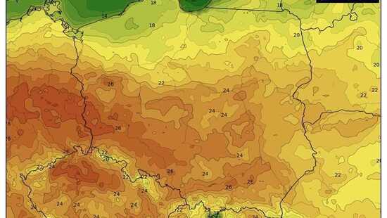 Pogoda na 11 maja 2022. Gorąco w Polsce. Lokalne przelotne opady deszczu i burze na północy