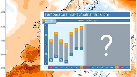 Pogoda na 16 dni. Temperatury i opady zaskoczą w Polsce. Większe zmiany w prognozach