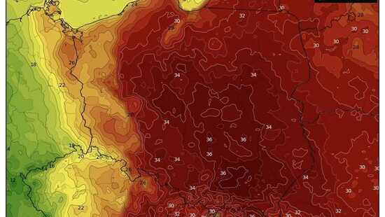 Pogoda na 1 lipca 2022. Burze i nawałnice zderzą się z ogromnym upałem w Polsce. Temperatura przekroczy 38 stopni