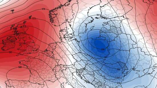 Centrum chłodu zbliża się do Polski. Temperatura się załamie. W wysokich Tatrach spadnie śnieg