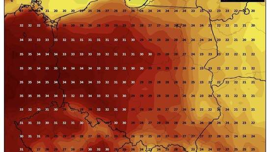 Pogoda na 19 lipca 2022. Upał dotrze do Polski. Temperatura wzrośnie do 35 stopni
