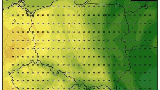 Pogoda na 12 września 2022. Silny wiatr na południowym wschodzie Polski. Lokalnie przelotny deszcz. Niskie temperatury na wschodzie