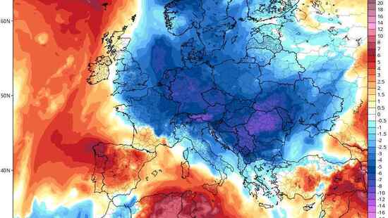 Silne ochłodzenie zbliża się do Polski. Wtargnie jęzor chłodu i wrócą przymrozki. Niskie temperatury zostaną na dłużej