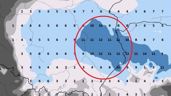 Śnieżyca sparaliżuje drogi w Polsce. W tych regionach spadnie 10-12 cm śniegu. Mamy dokładne prognozy opadów