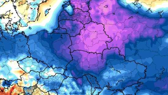 Siarczysty mróz pojawi się na wschodzie. Lodowate powietrze ściągnie antycyklon. Czy niska temperatura sięgnie Polski?