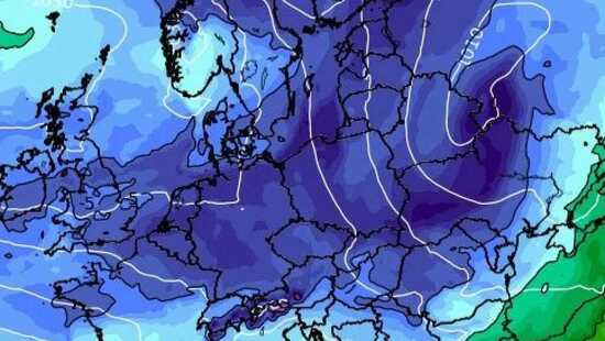 Ogromny mróz w Europie. Temperatura spada poniżej -25 stopni. Kiedy fala chłodu uderzy w Polskę?