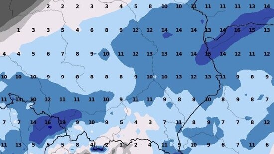 Niż Erdmute przyniesie śnieżyce. Spadnie do 10-19 cm śniegu. Zima w Polsce nie odpuszcza