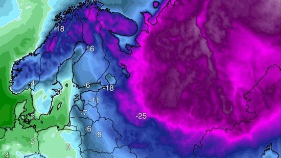 Koszmarny mróz na wschodzie. Temperatura w Europie spadła poniżej -45 stopni. Mroźna zima zmierza do Polski?