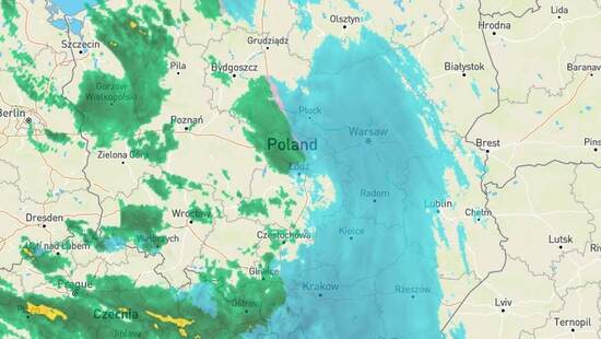 Burze śnieżne i wichury w Polsce. Aktywny front przesuwa się na południowy wschód. Śnieżyca z wiatrem powoduje paraliż i odcina prąd
