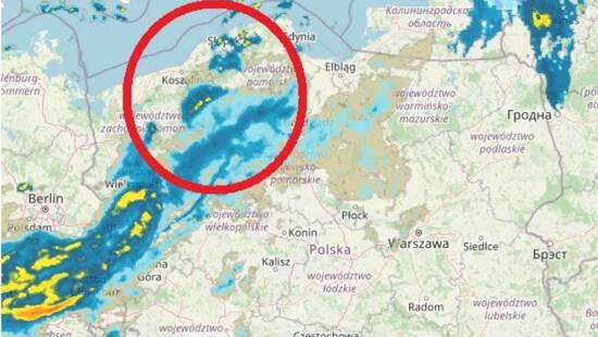 Burze przechodzą przez Polskę. To skutki chłodnego frontu i cyklonu Cornelis. Występują śnieżyce i będą wichury