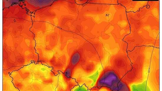 Cyklon Flurin z chłodnym frontem namiesza w pogodzie. Będą wichury i burze. Wiatr przekroczy 60-100 km/h