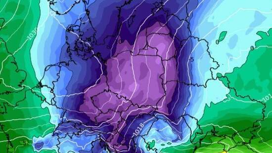 Silny mróz na północy. Temperatura spada poniżej -26 stopni. Ochłodzenie w tych dniach nasili się w Polsce