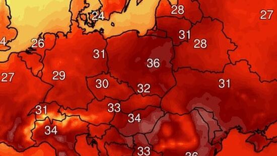 Wraca lato z upałem. Temperatura sięgnie 35 stopni. Burze z nawałnicami zakończą falę gorąca