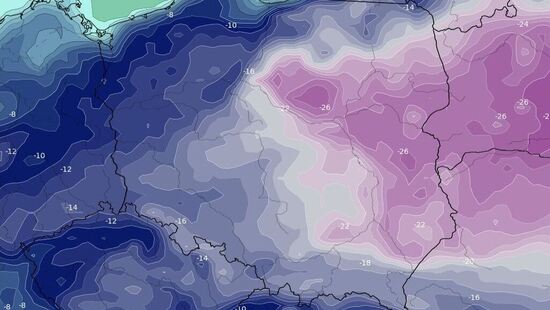 Prognozy mrozu są fatalne. Temperatury spadną poniżej -25 stopni. Ochłodzenie załamie Polaków