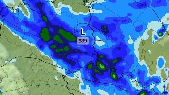 Wtórny cyklon przyniesie ulewy. Spadnie ponad 20 litrów wody. Będą podtopienia i stany alarmowe na rzekach