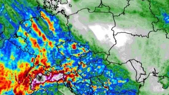 Prognozy deszczu są koszmarne. Blokada antycyklonu potrwa dłużej. Sumy opadów niepokoją
