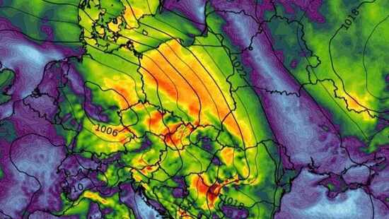 Silny wiatr zmieni pogodę. Powieje ponad 70 km/h. Zamiecie pyłowe przejdą w tych regionach