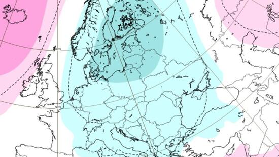 Silny wyż zostanie przełamany. Spadnie pierwszy śnieg i deszcz. W tych dniach wrócą opady
