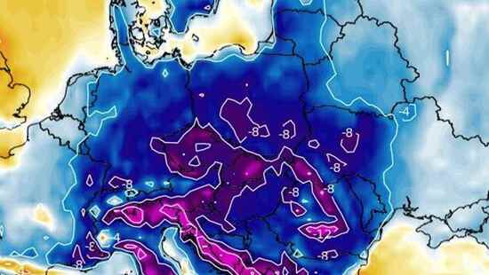 Będzie duży mróz. Temperatura spadnie do -23 stopni. Nasili się fala ochłodzenia