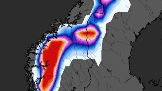 Śnieżyce szybko zasypią drogi. Spadnie 30 cm śniegu. Będzie silny podmuch zimy