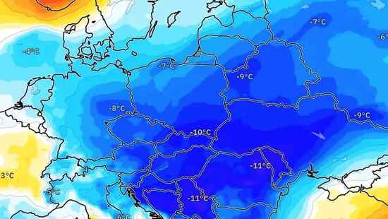 Nadciągnie długi mróz. Temperatura spadnie do -18 stopni. Fala ochłodzenia będzie się przeciągać