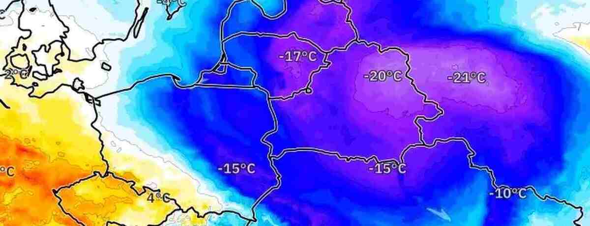 Osiądzie siarczysty mróz. Temperatura spadnie do -25 stopni. Fala mrozów nasili się przed odwilżą